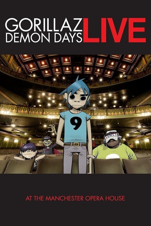 Gorillaz: Demon Days Live poster
